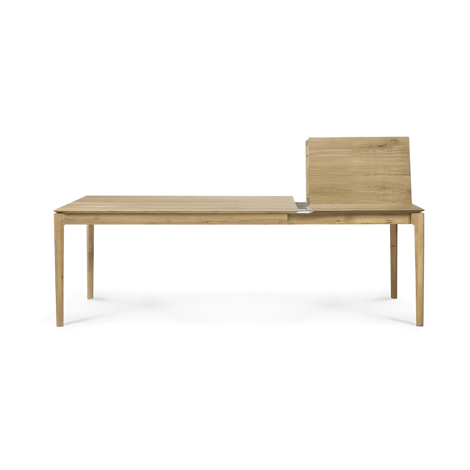 Bok utdragbart matbord, Lackerad ek, 90x160/240 cm Ethnicraft