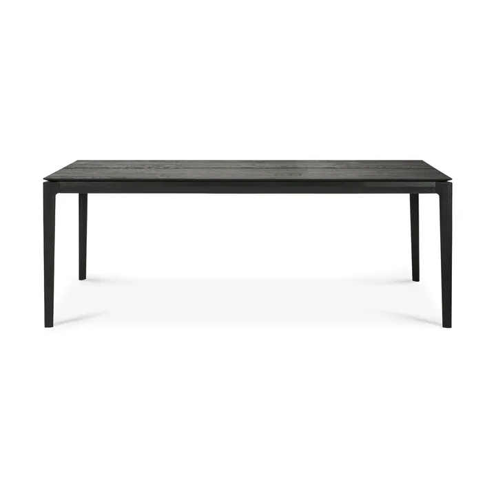 Bok utdragbart matbord - Svartlackerad ek, 100x200/300 cm - Ethnicraft