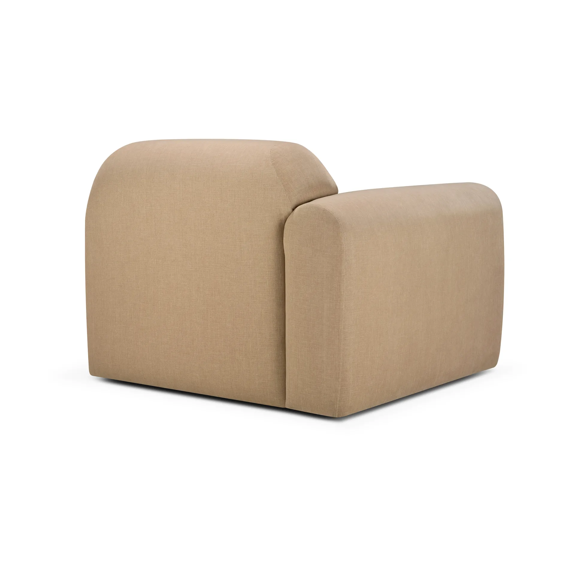 Bulky modulsoffa avslut armstöd höger, Light sepia Ethnicraft