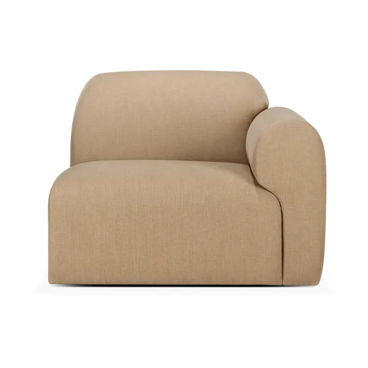 Bulky modulsoffa avslut armstöd vänster - Light sepia - Ethnicraft