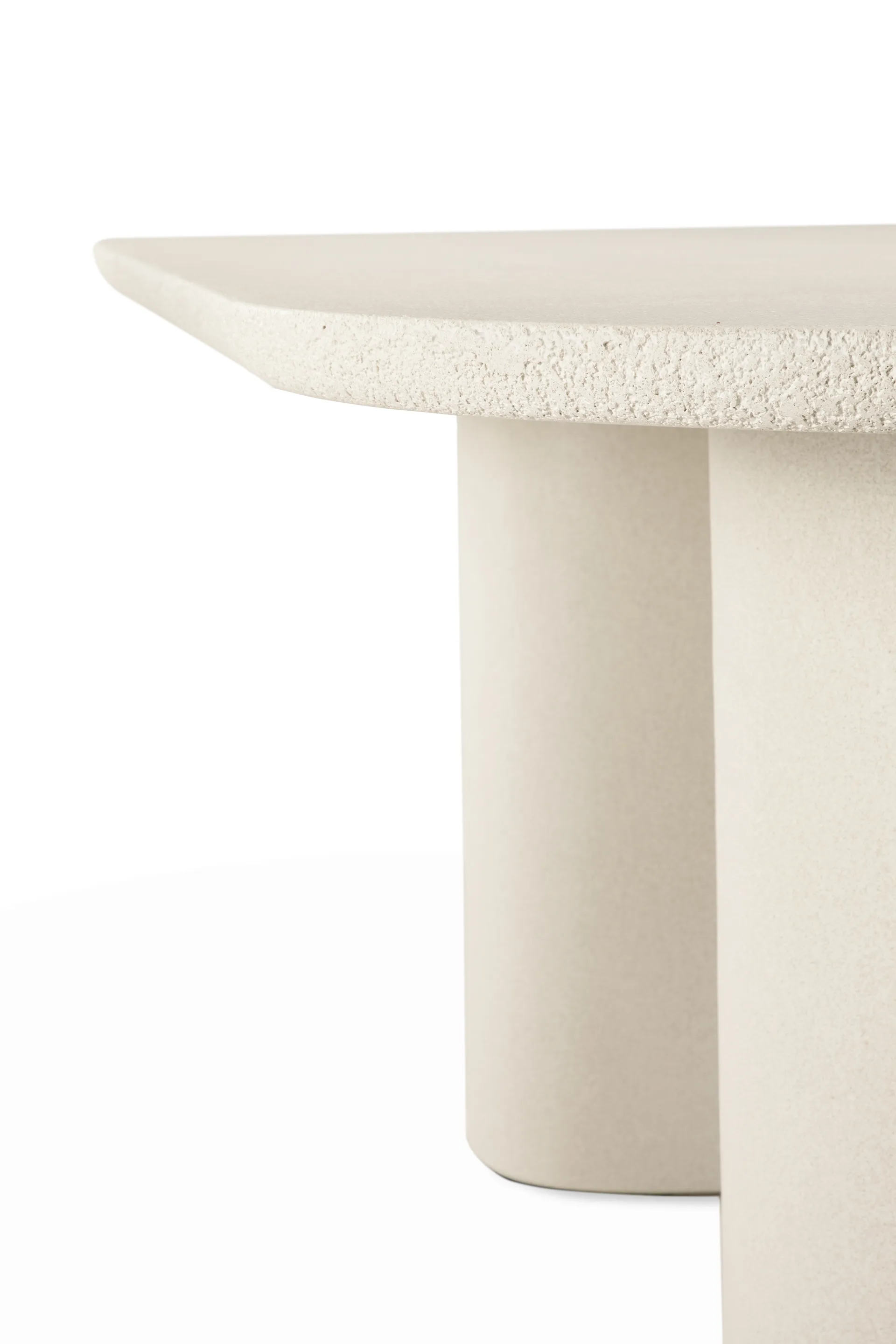 Elements Oblong matbord, Off white Ethnicraft