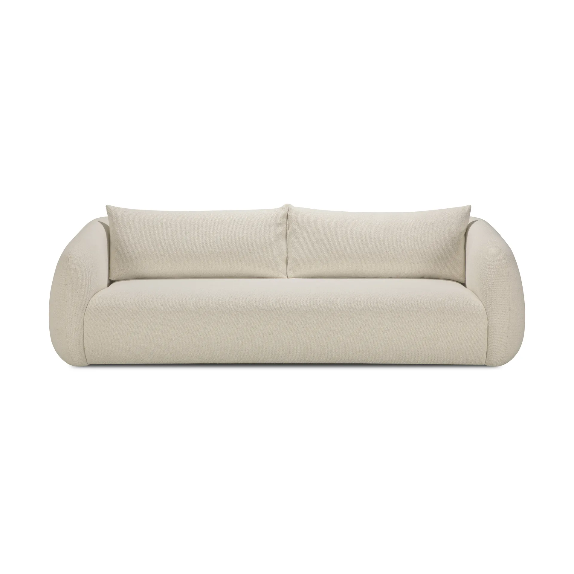 Figur soffa, Chalk, 3-sits Ethnicraft