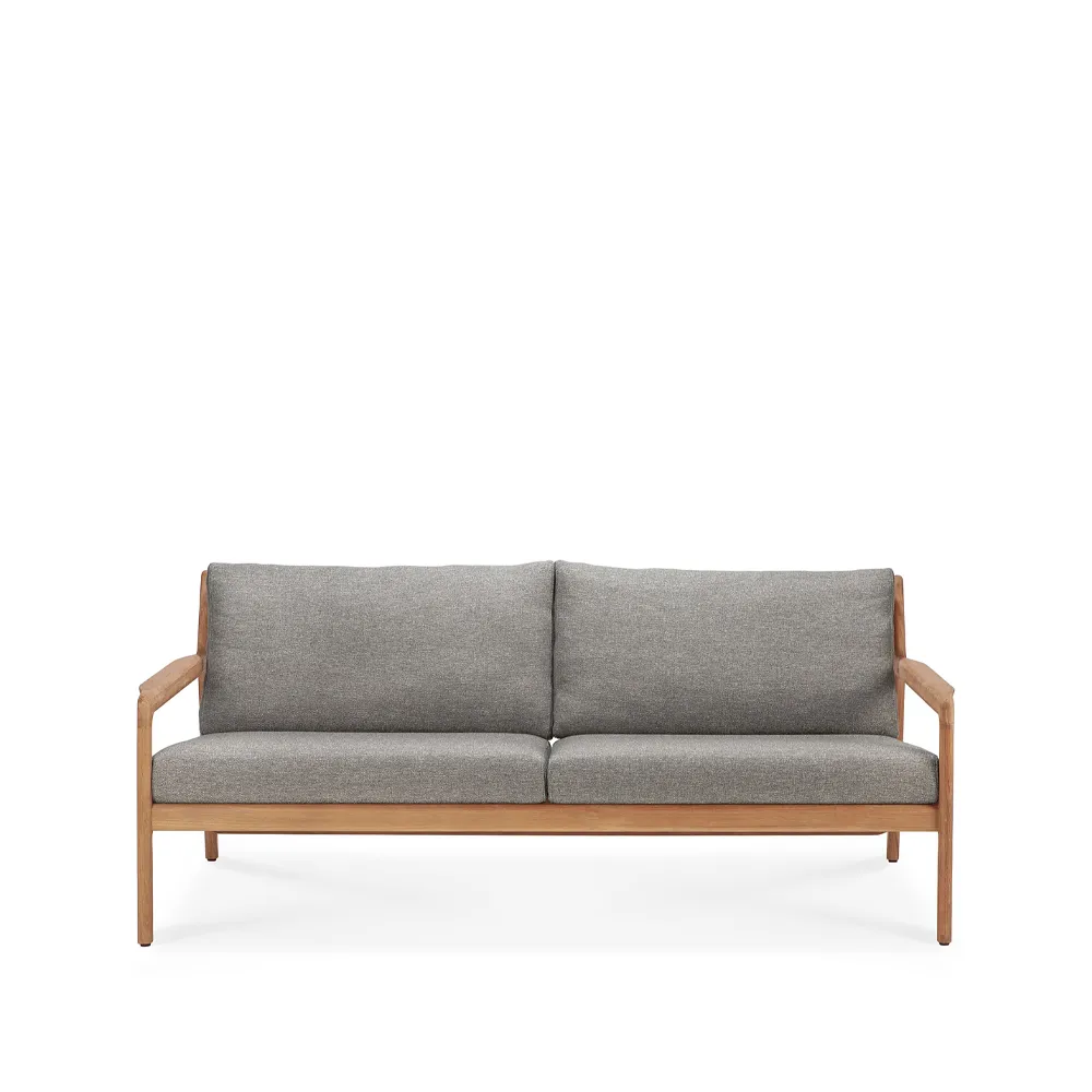 Jack outdoor soffa 2-sits teak, Mocha Ethnicraft
