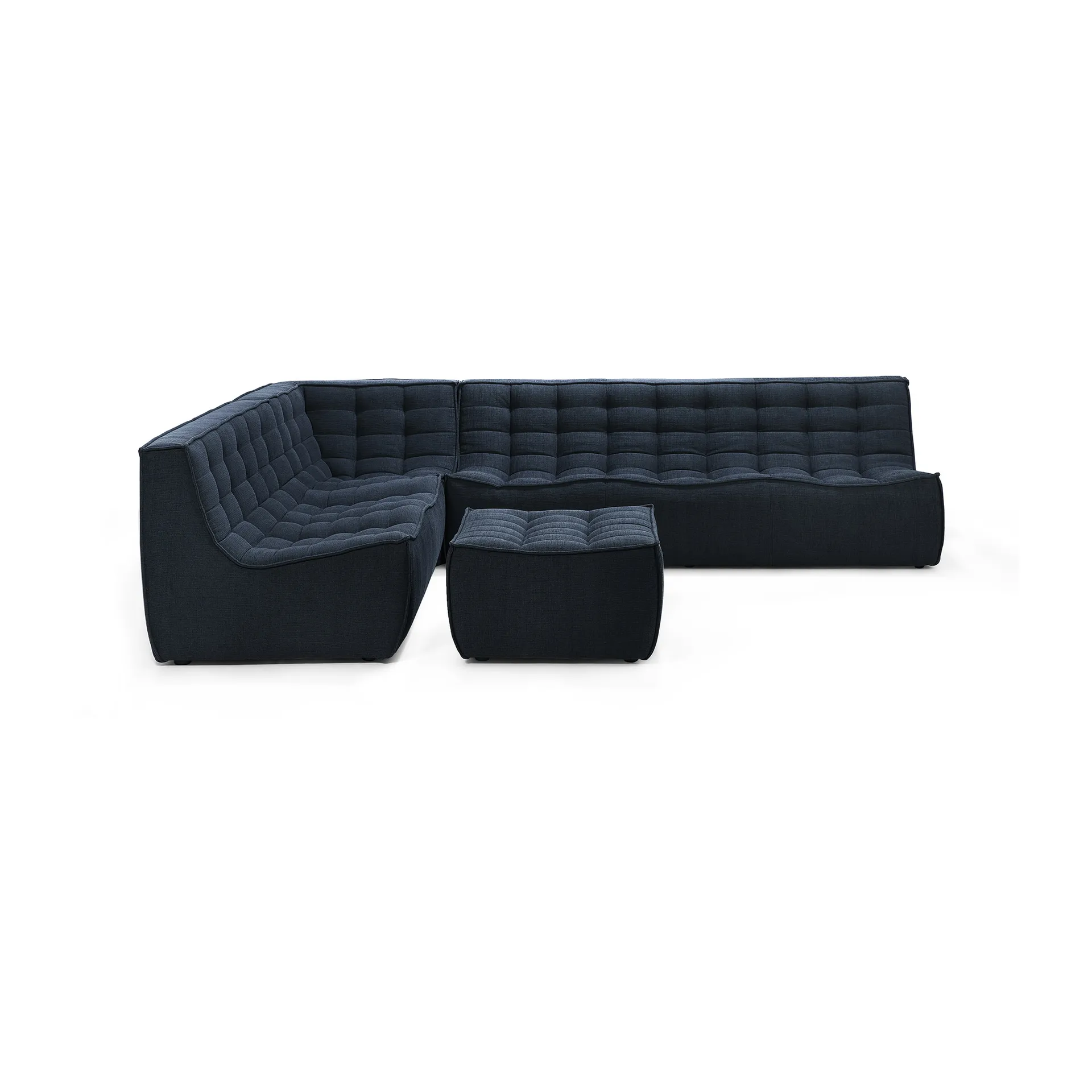 N701 soffa 2-sits, Graphite Eco Ethnicraft