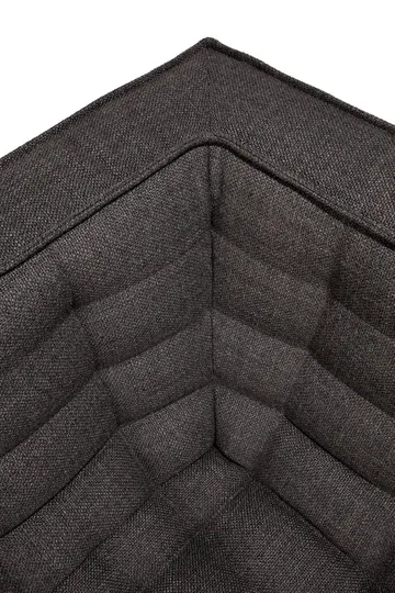 N701 soffa 3-sits - Dark grey, med armstöd - Ethnicraft