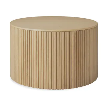 Roller Max soffbord runt - Ek, Ø60 cm - Ethnicraft