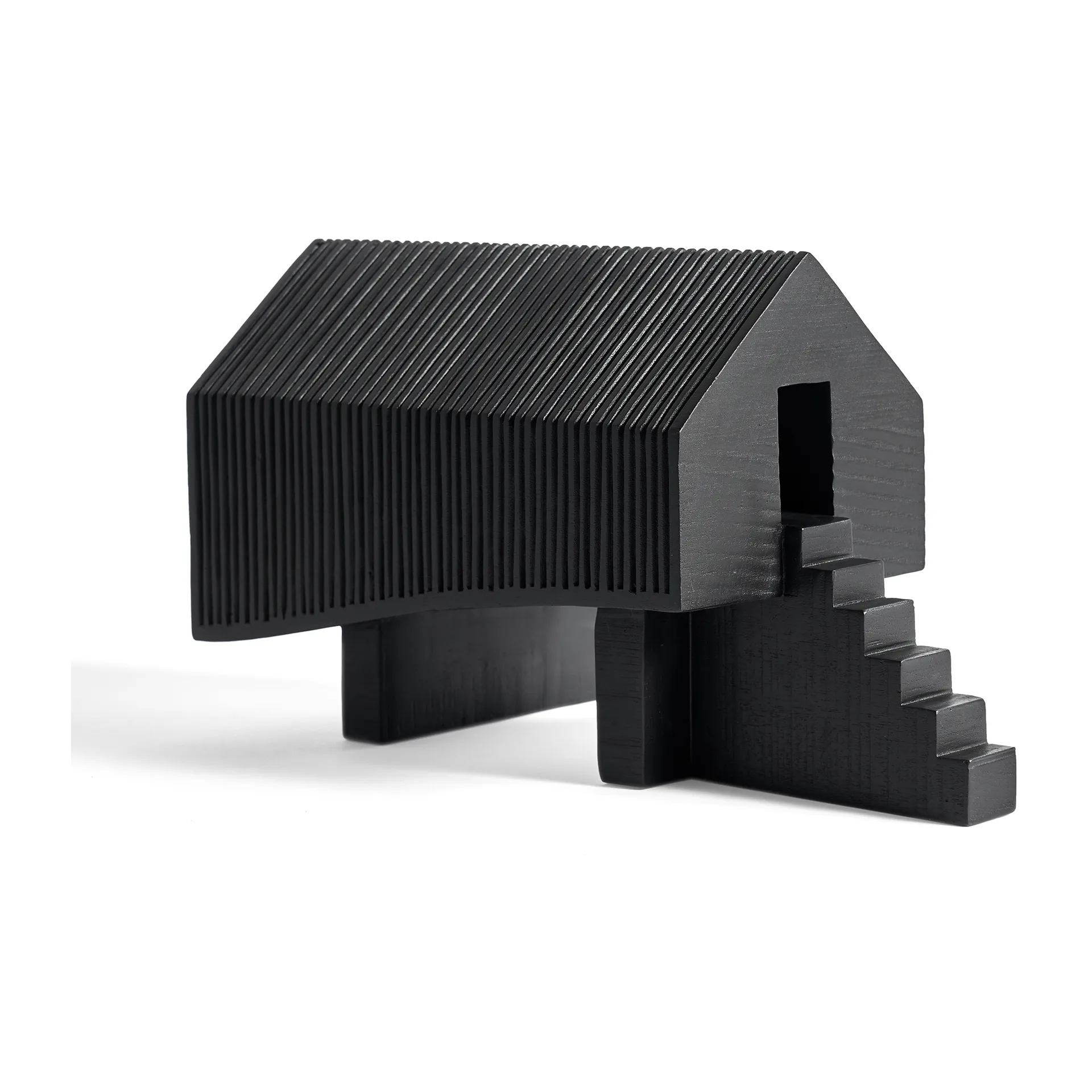 Stilt house object, Mahogany black Ethnicraft