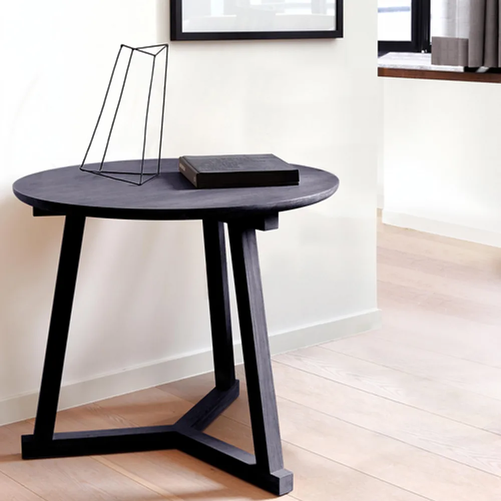 Tripod sidobord, Oak-Wax oil small 56x46 cm Ethnicraft