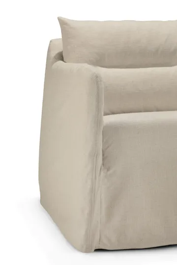 Weave loungestol avtagbar klädsel - Bone - Ethnicraft