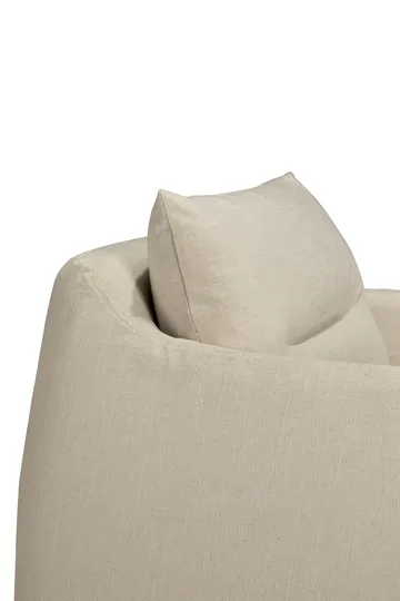 Weave loungestol avtagbar klädsel - Bone - Ethnicraft