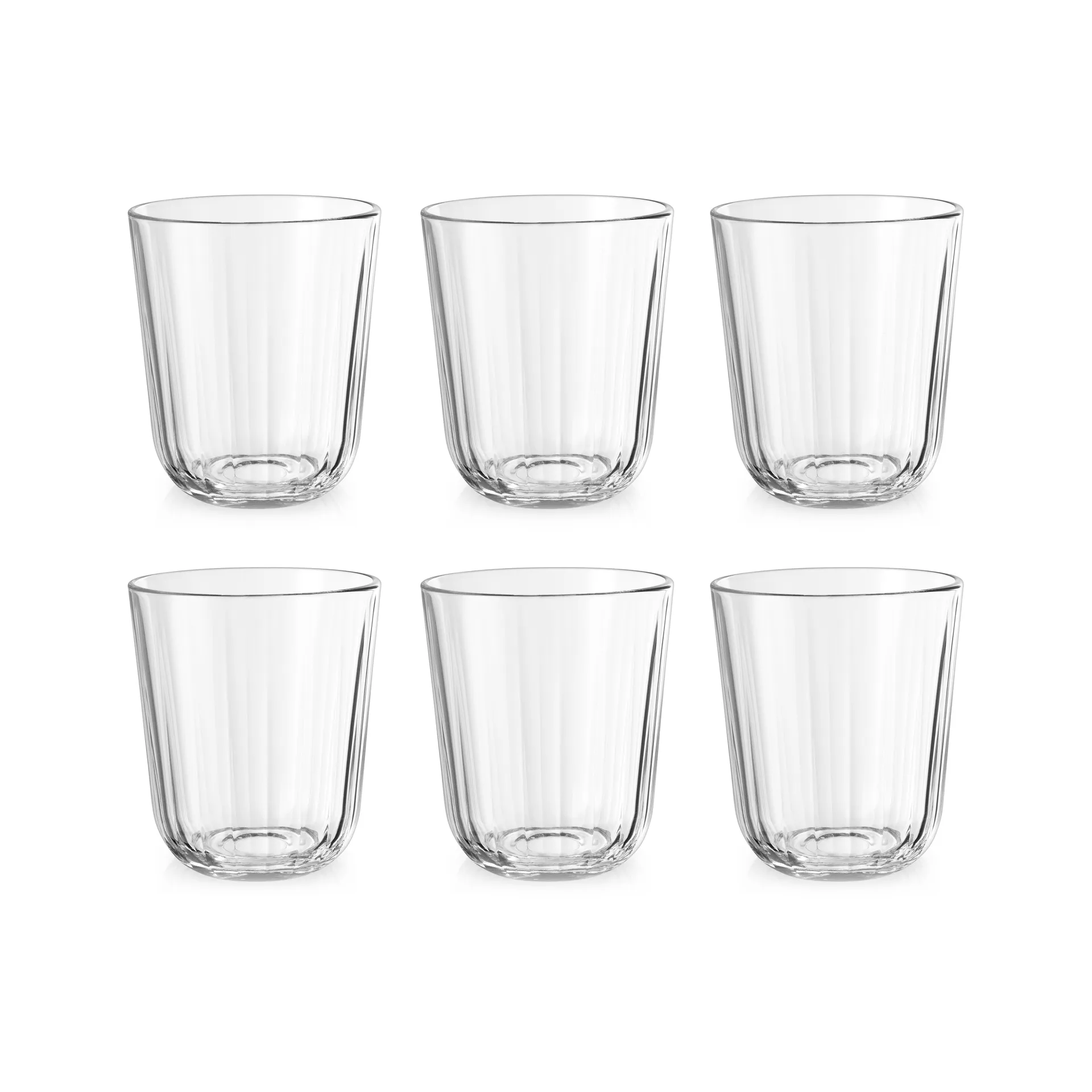 Facet dricksglas 27 cl 6-pack, Klar Eva Solo