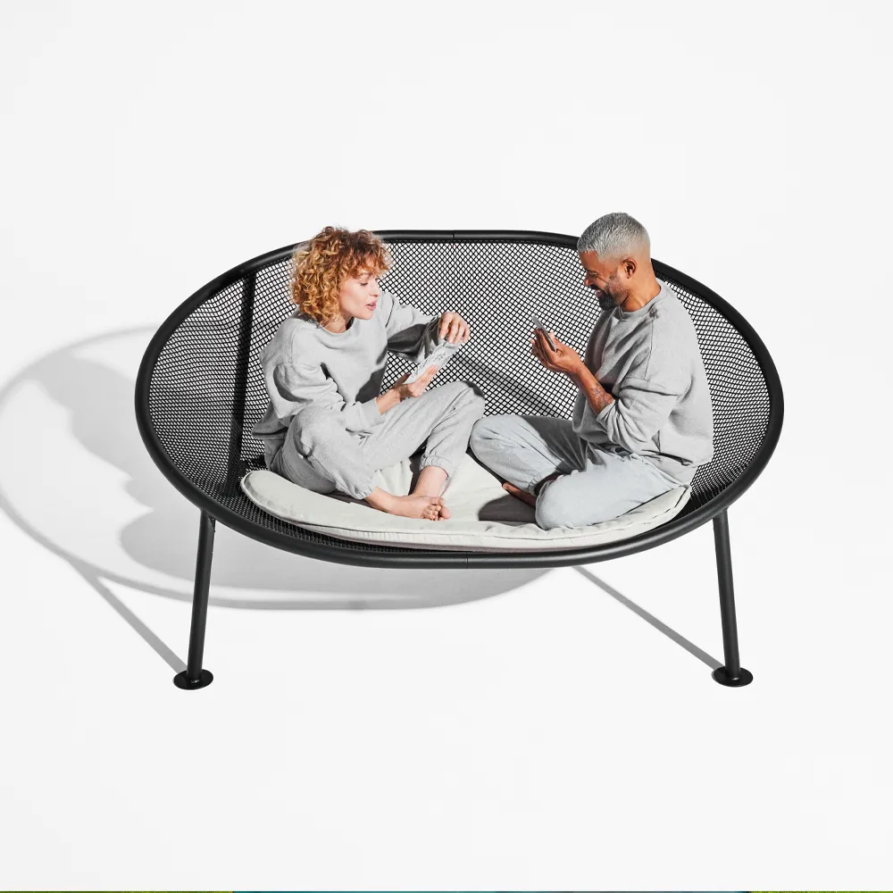 Netorious loungesoffa, anthracite Fatboy