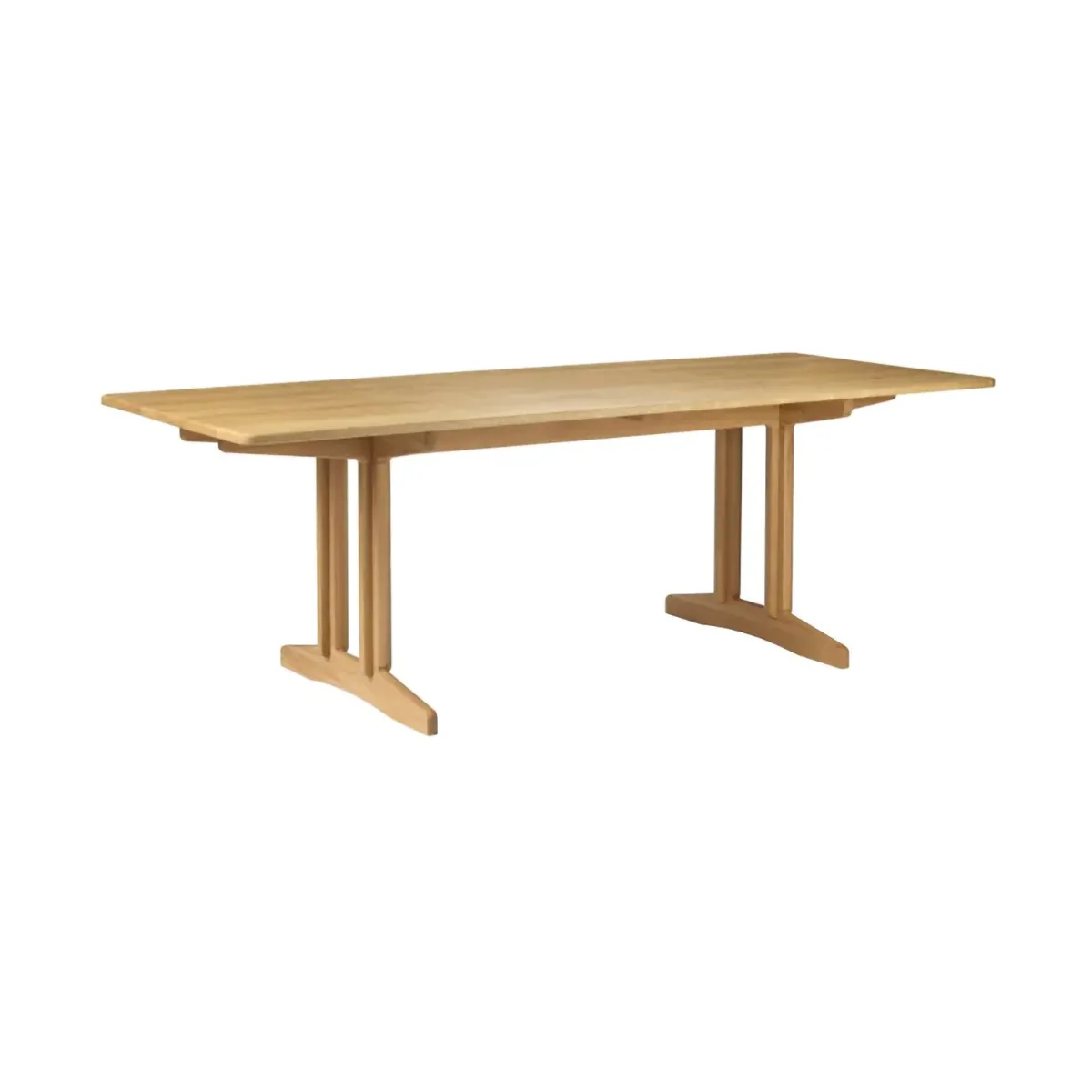 C64 Shaker matbord 90x220 cm, Oak solid oiled FDB Møbler