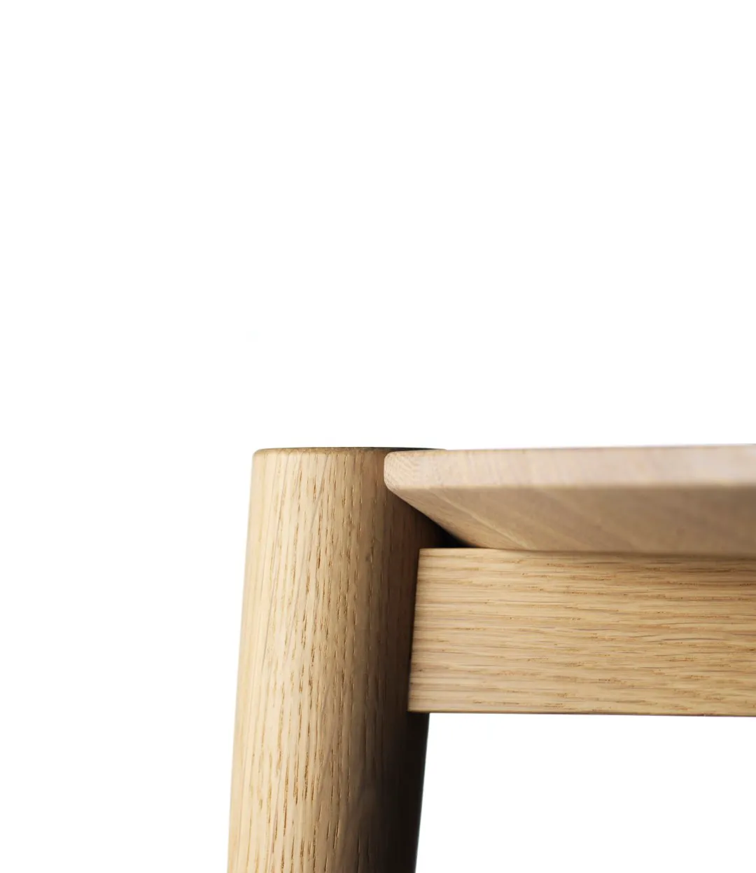 D102 Søs soffbord Ø70 cm, Oak nature lacquered FDB Møbler