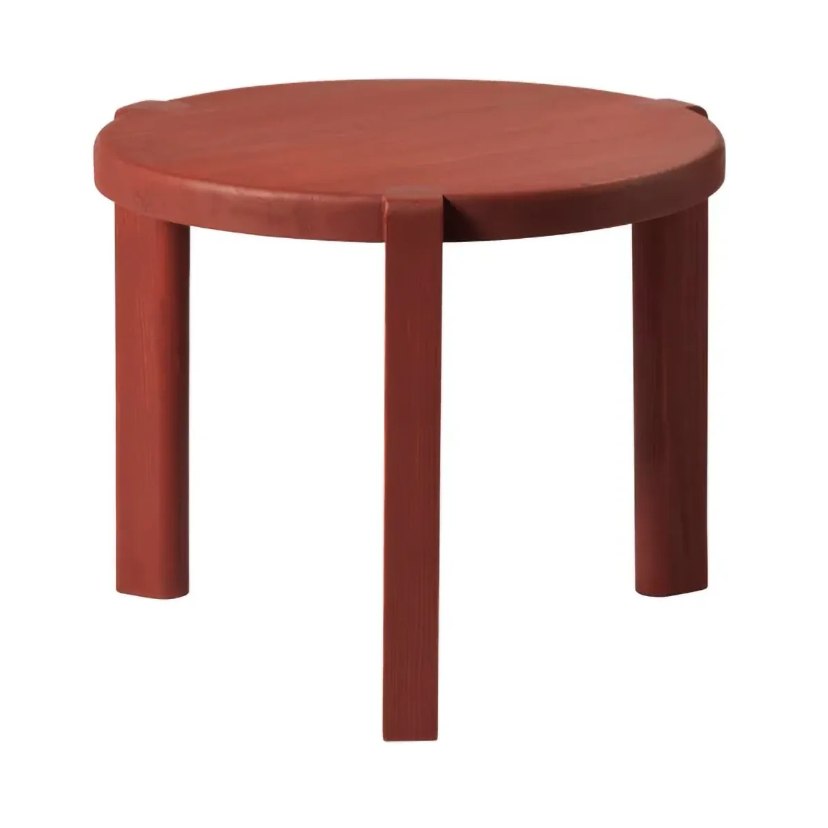 D108 Ragnesminde soffbord Ø48 cm, Carmine red FDB Møbler