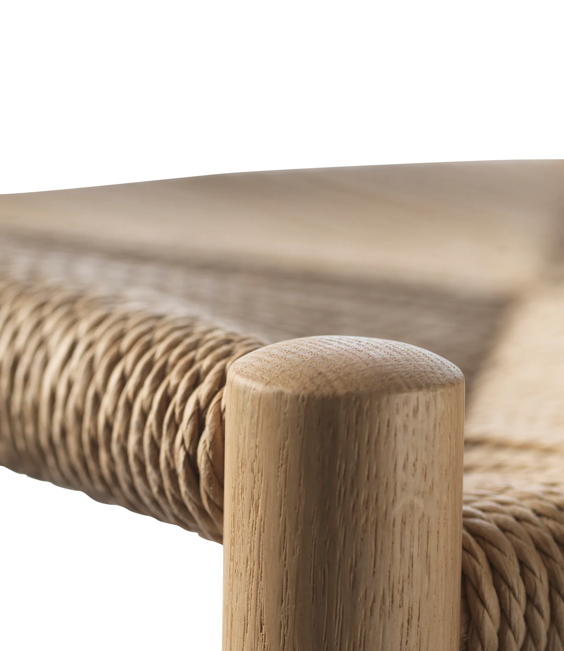 J164C Counter Squared barpall, Oak nature lacquered FDB Møbler