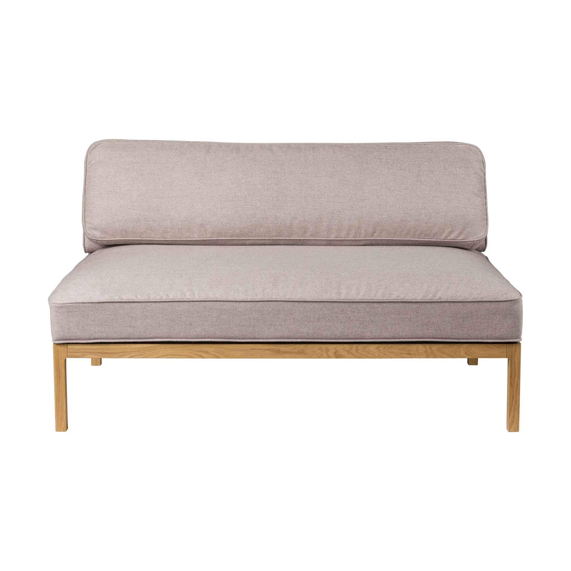 L37 7-9-13 soffmodul mittdel 130 cm, Stone-lacquered oak FDB Møbler