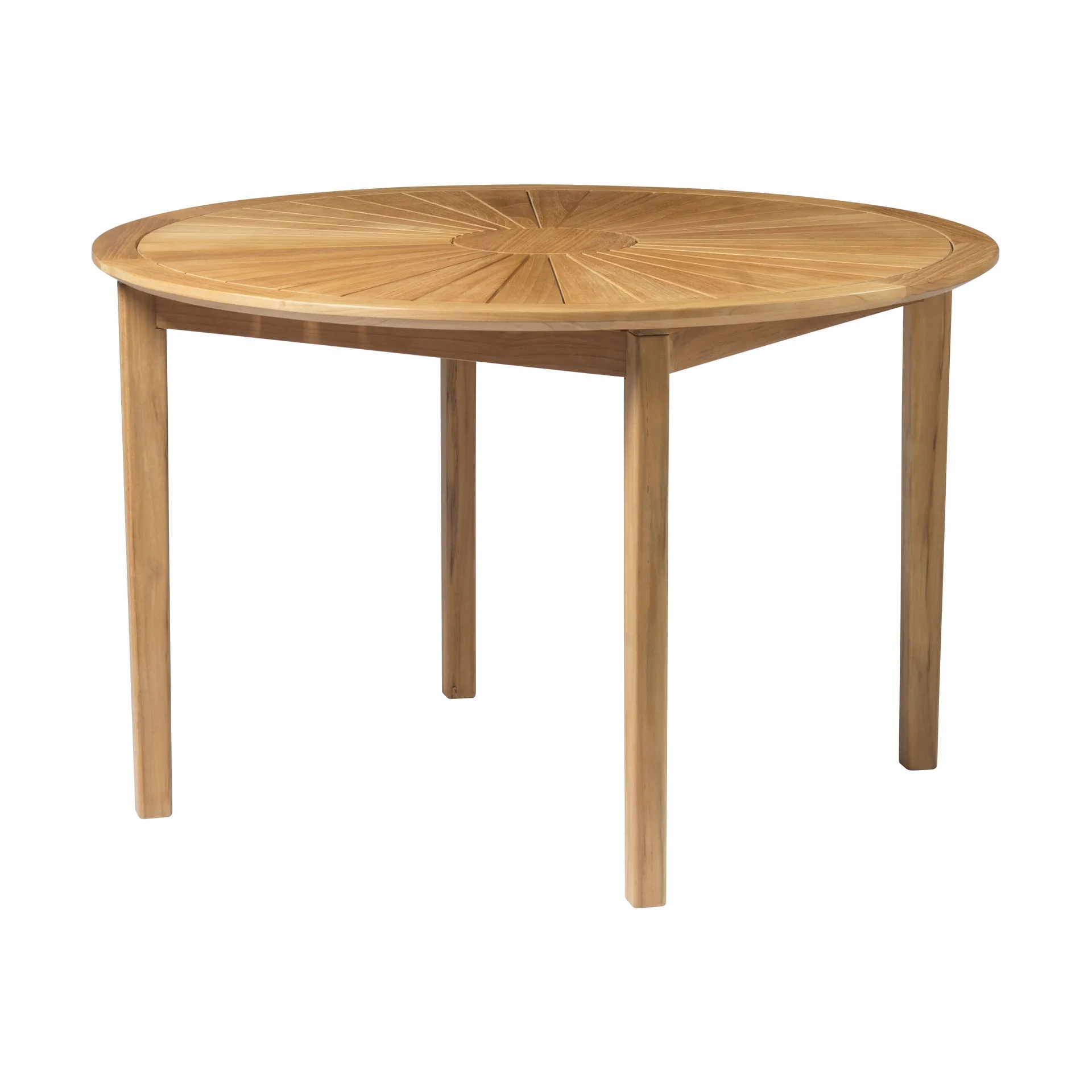 M27 Sammen trädgårdsbord Ø120 cm, Teak solid oiled FDB Møbler