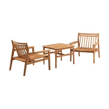 M6 Sammen loungestol - Teak-nature oiled - FDB Møbler