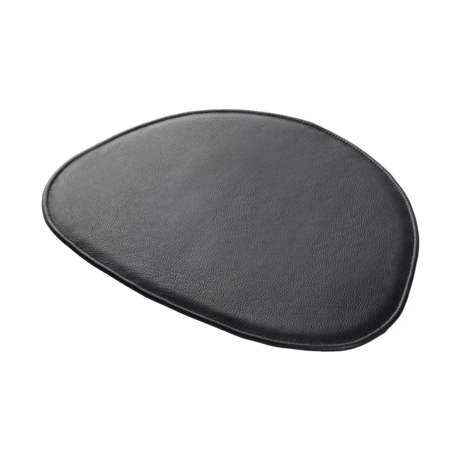 R5 Nøje J45 sittdyna, Black leather FDB Møbler