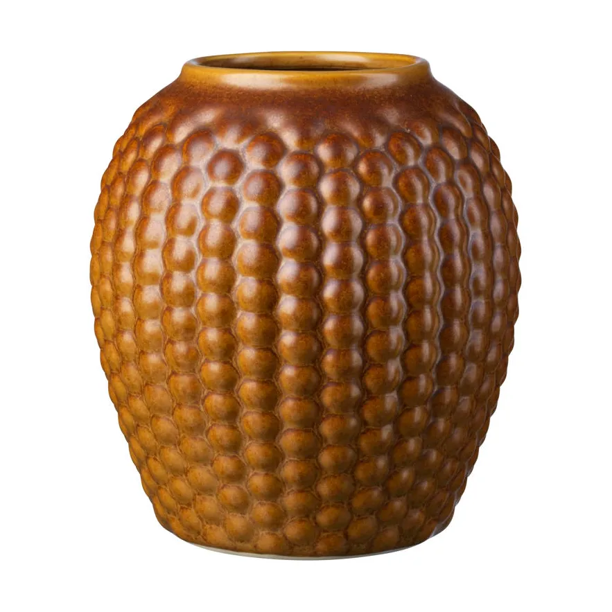 S7 Lupin vas 19 cm, Golden brown FDB Møbler