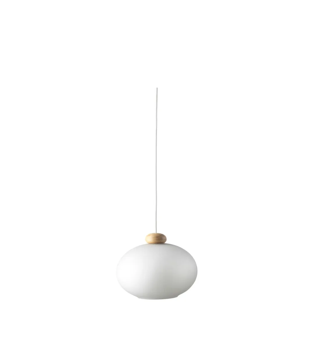 U2 Hiti pendel, Opal-oak nature lacquered FDB Møbler