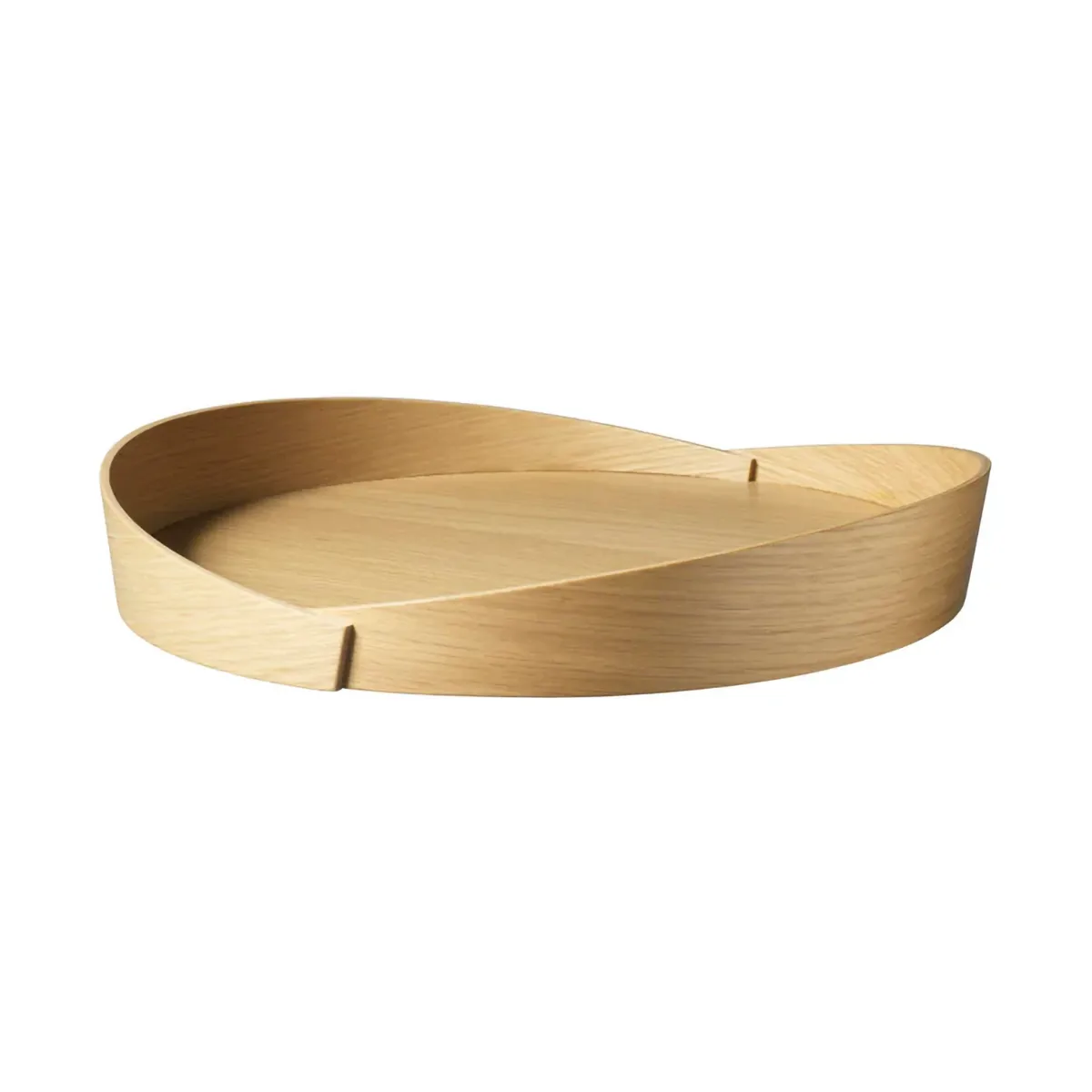 V43 Top bricka Ø38 cm, Lacquered oak FDB Møbler