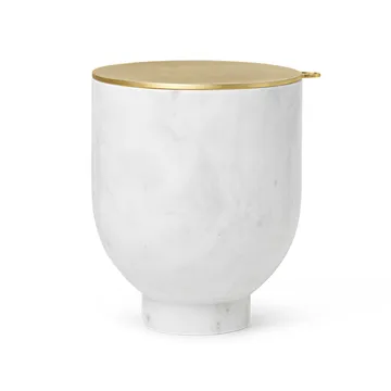 Alza ishink - Vit marmor - Ferm Living