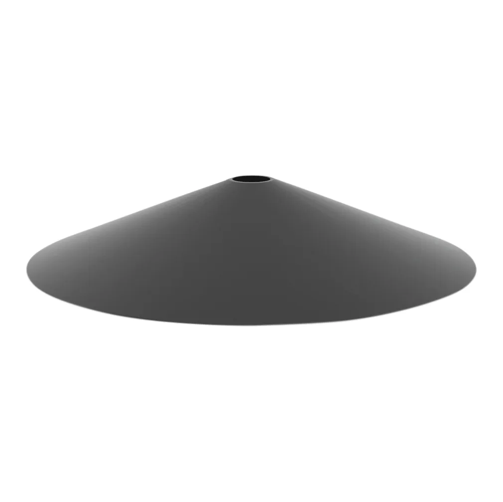 Angle lampskärm, Svart Ferm Living