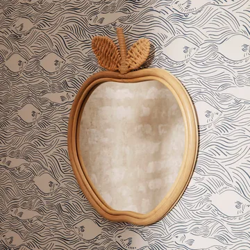 Apple spegel 37x42 cm - Natural - Ferm Living