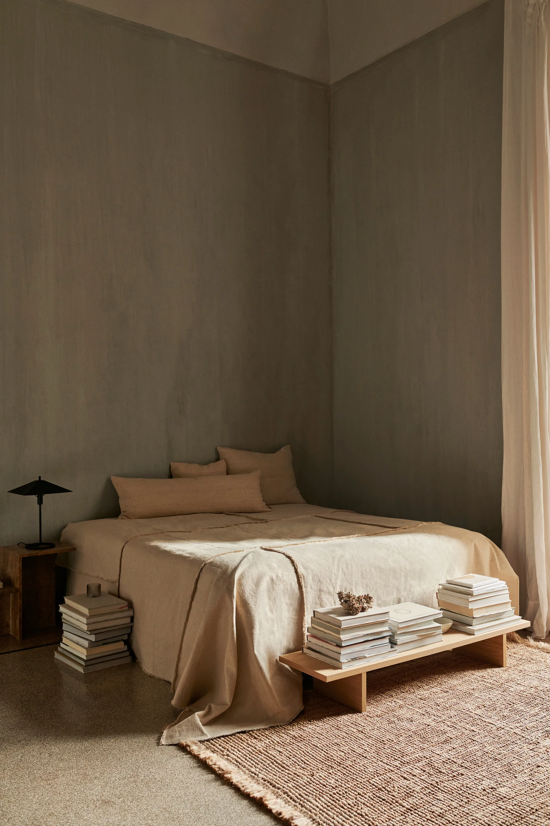 Athens matta, Natural, 140x200 cm Ferm Living