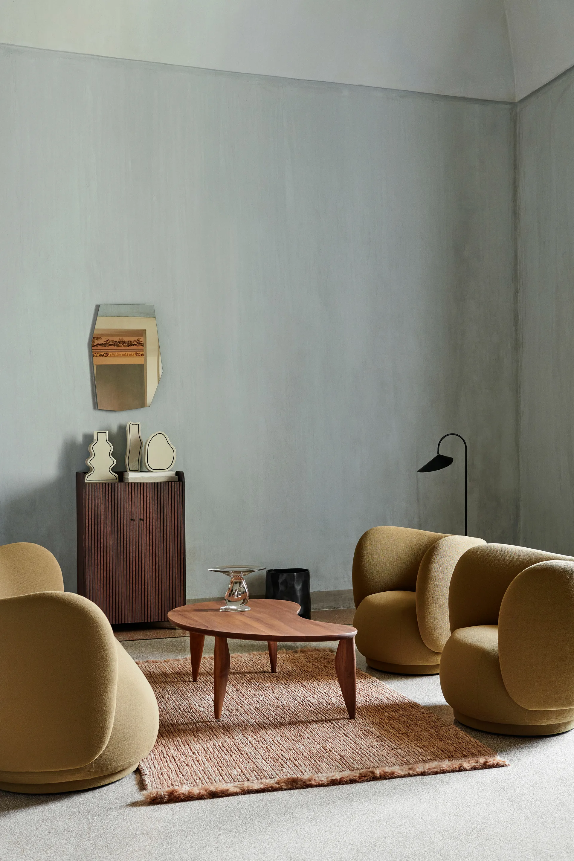 Athens matta, Natural, 140x200 cm Ferm Living