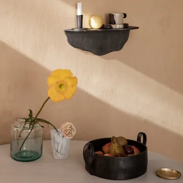 Basho bricka Ø9,5 cm - Mässing - Ferm Living