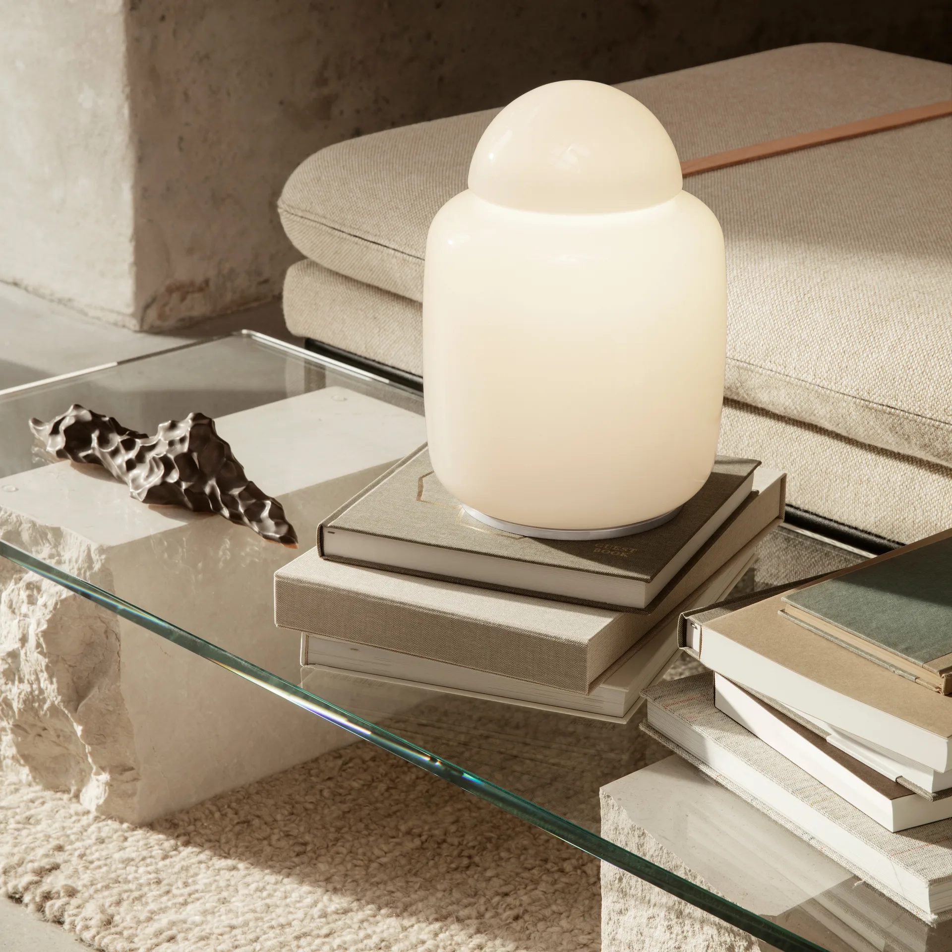 Bell bordslampa, Vit Ferm Living