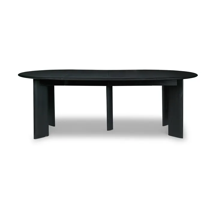 Bevel Extendable matbord - Svartoljad bok, inkl 2 st iläggsskivor - Ferm Living