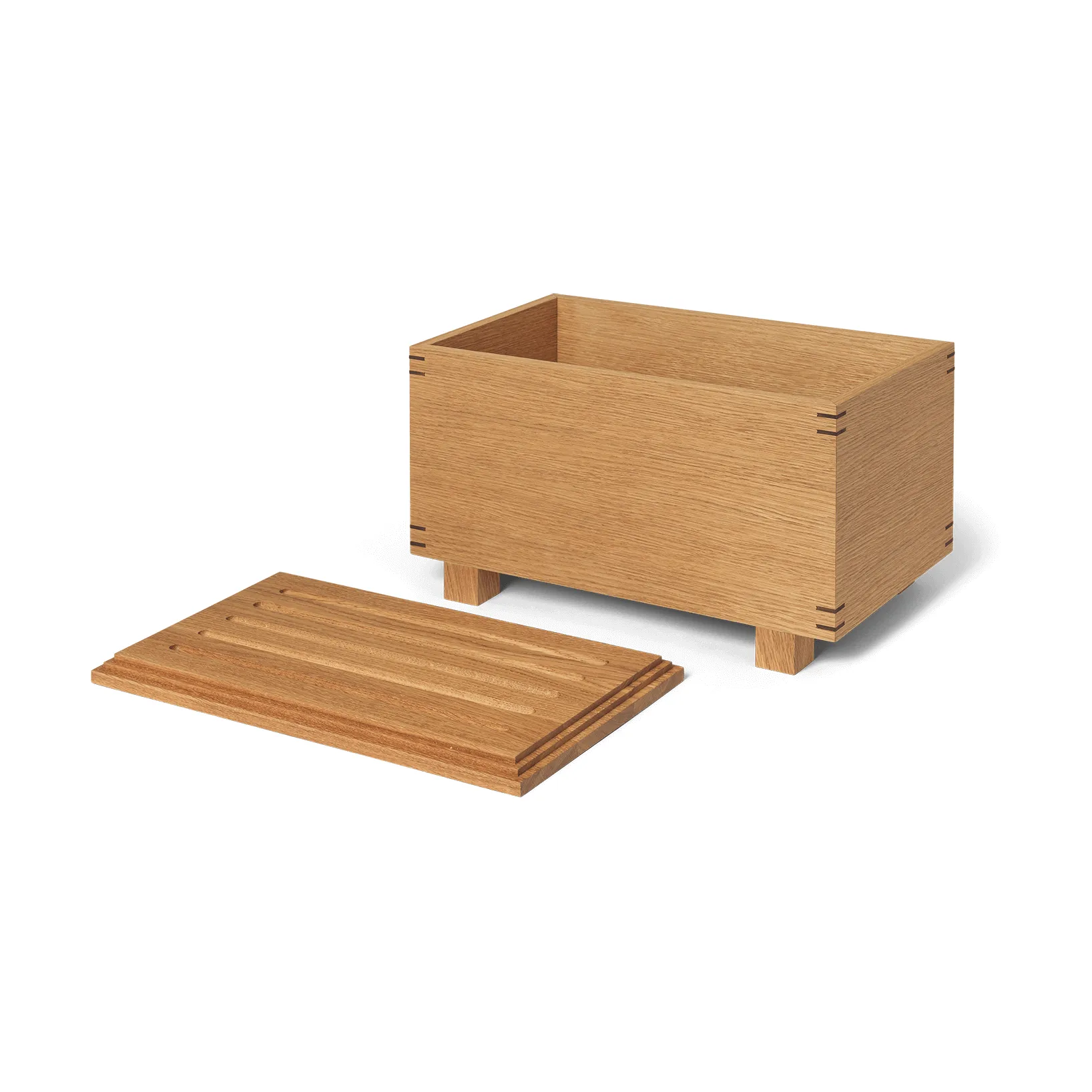 Bon trälåda 19x35 cm, Oiled oak Ferm Living