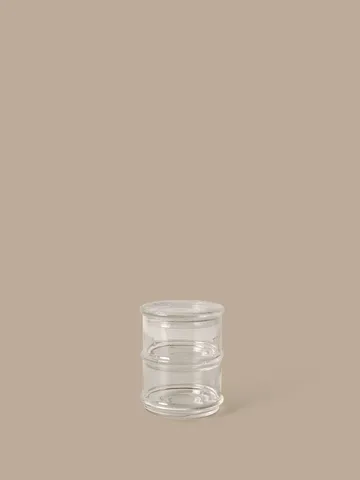 Boya stapelbara burkar - 2 delar, Clear - Ferm Living