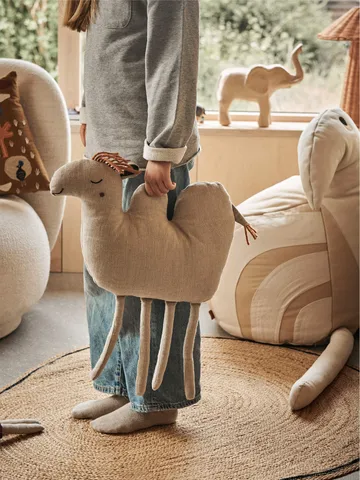 Camel kudde 47x51 cm - Natural - Ferm Living