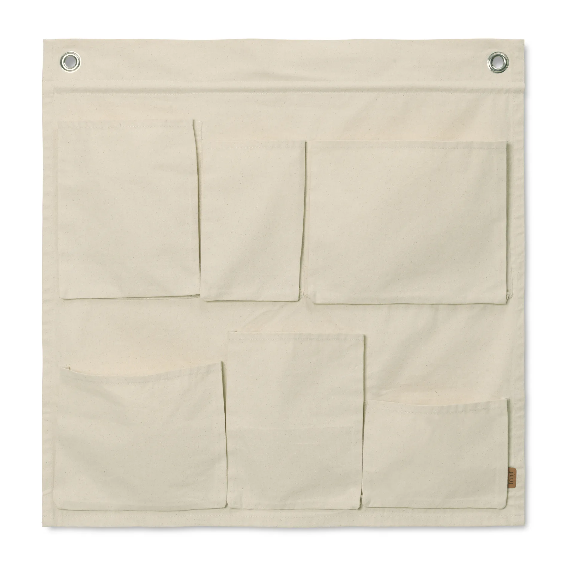Canvas wall pockets väggförvaring, 70x70 cm Ferm Living