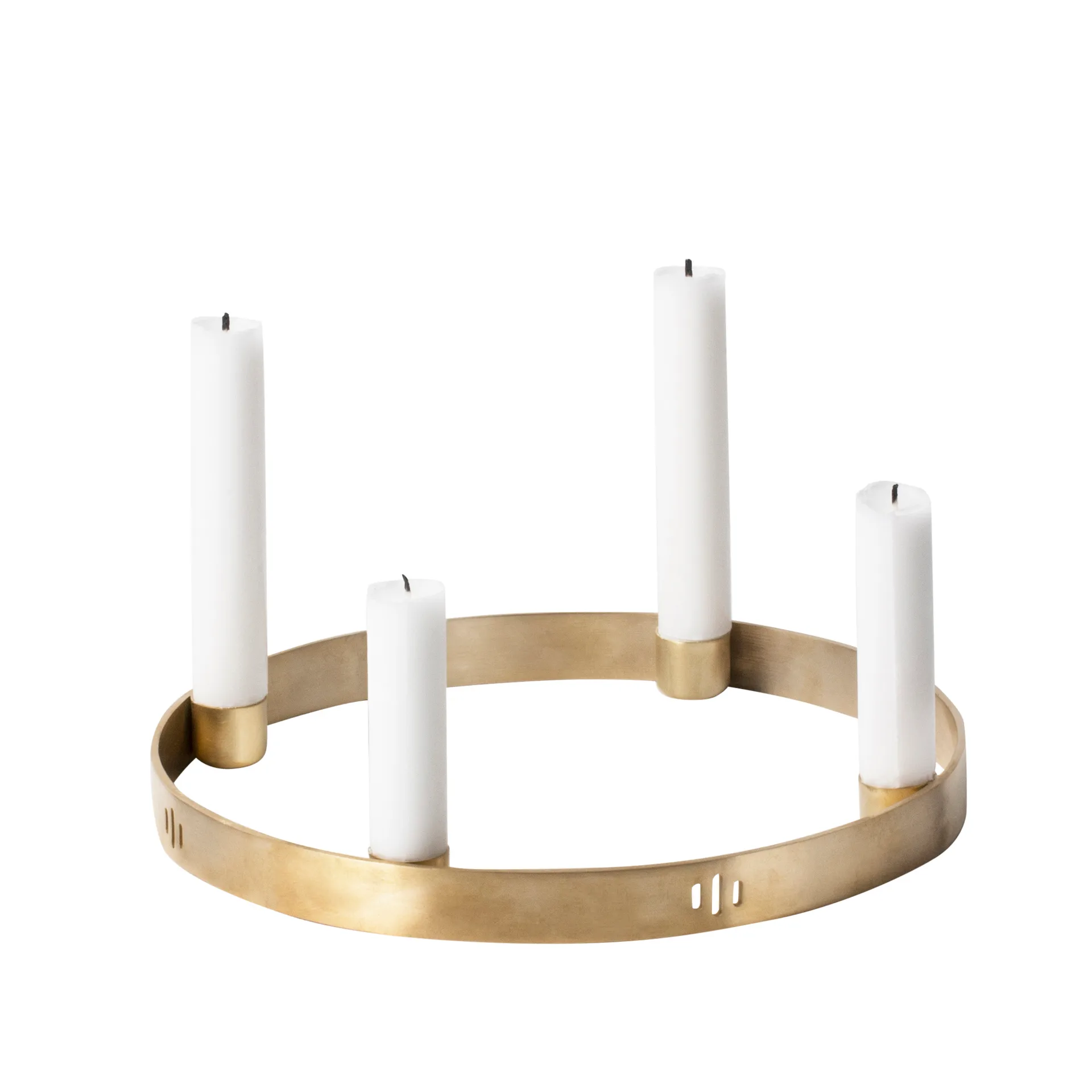 Circle mässing ljusstake, liten Ferm Living