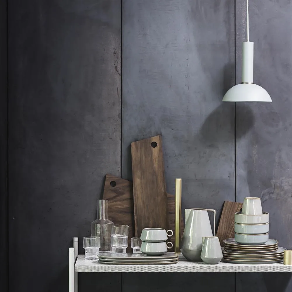 Collect taklampa stor, light grey (grå) Ferm Living
