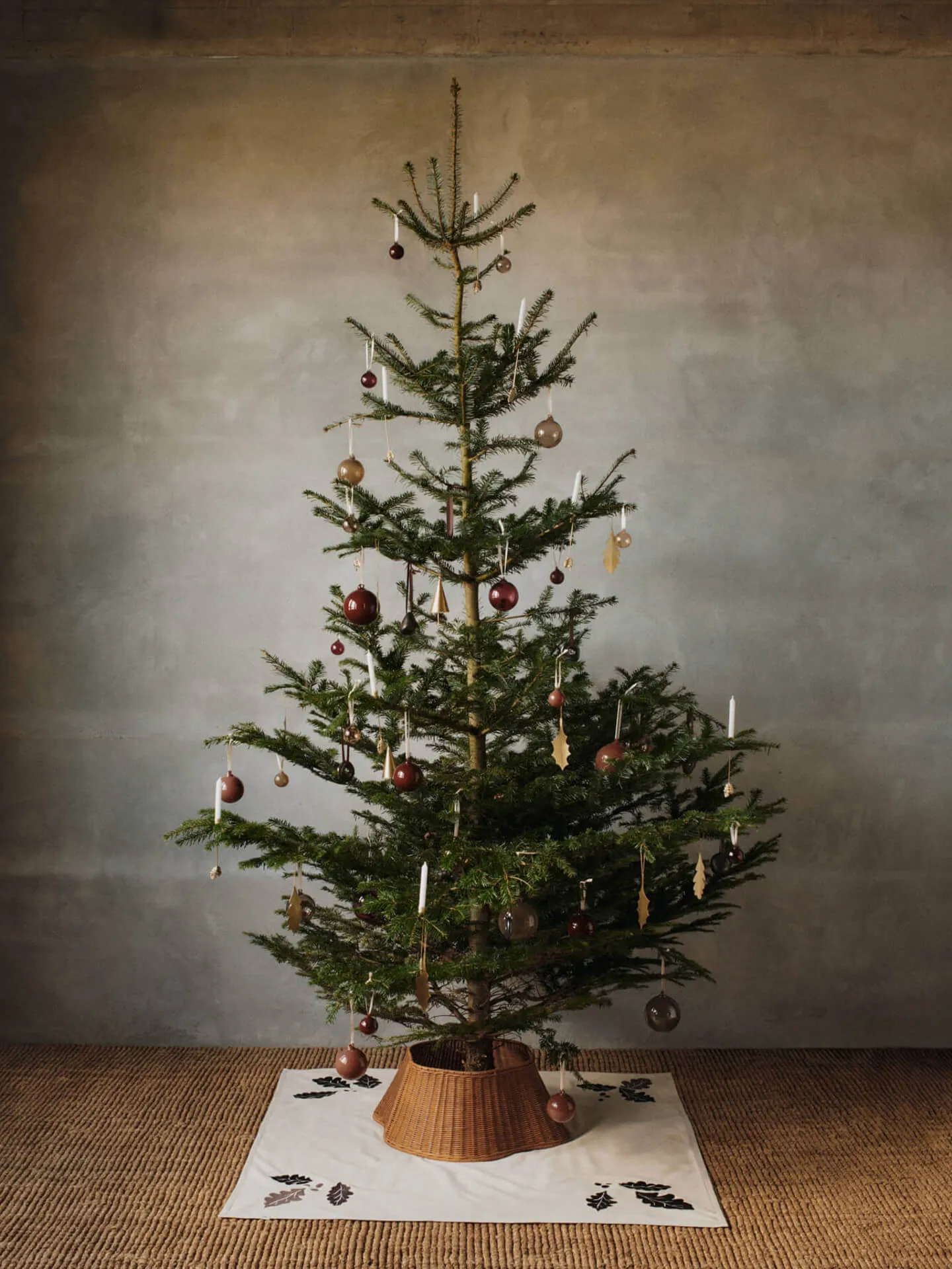Cone bell dekorationshänge 2-pack, Brass Ferm Living