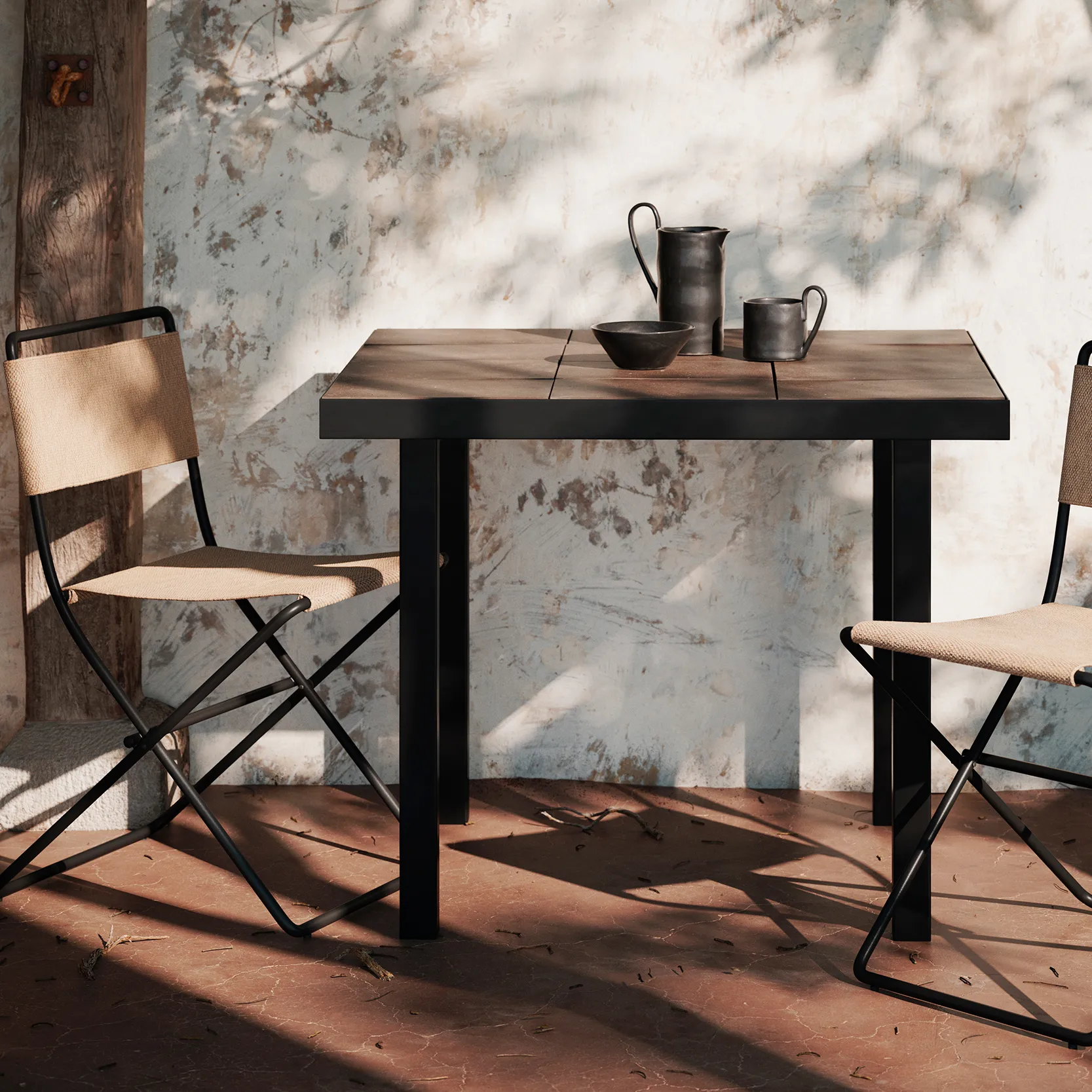 Desert matstol, Black-sand Ferm Living