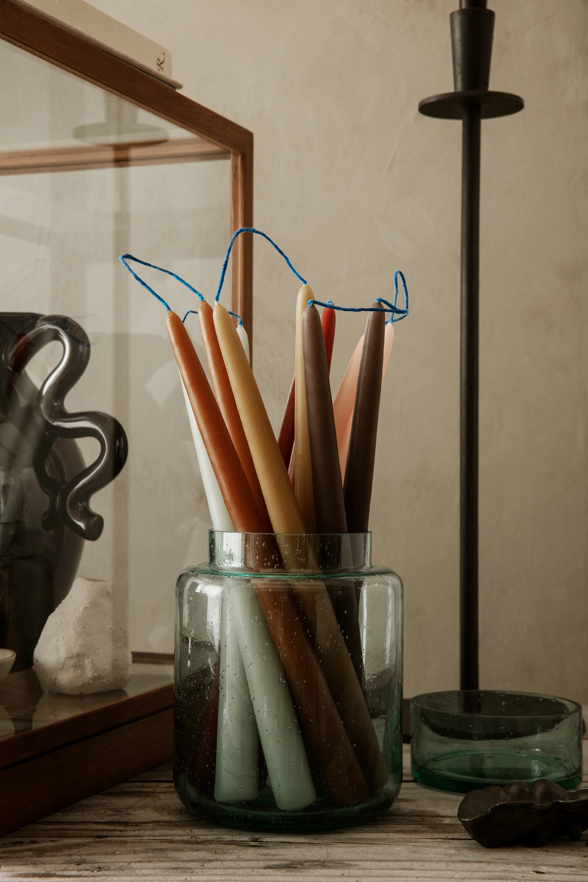 Dipped candles handgjorda ljus 30 cm 2-pack, Blush Ferm Living