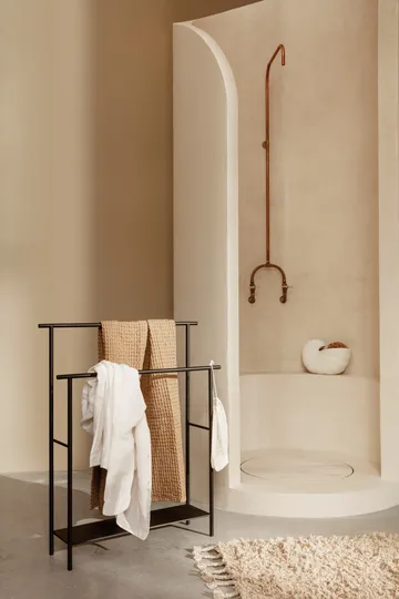 Dora badrumshylla - Black - Ferm Living