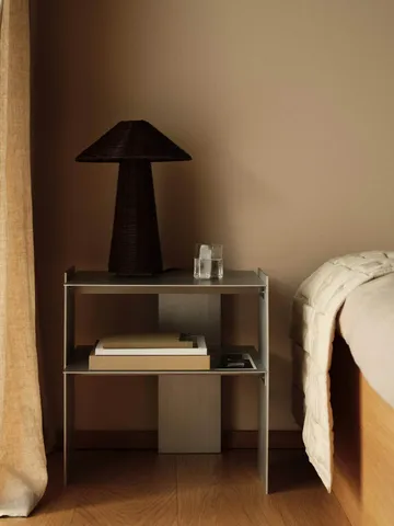 Duo bordslampa - Dark brown - Ferm Living