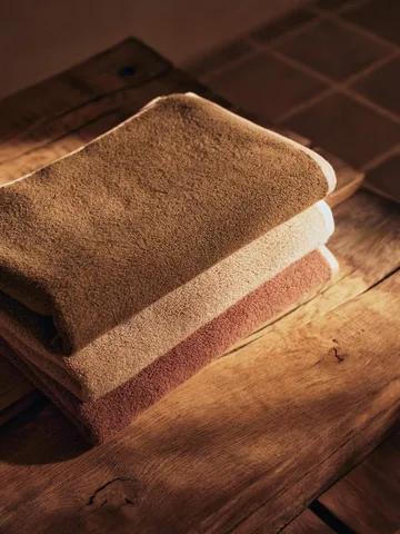 Ekko handduk - Cashmere-off-white, 50x100 cm - Ferm Living