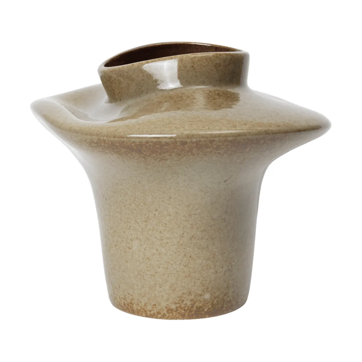 Evio vas, Elm green, Ø25x22 cm Ferm Living