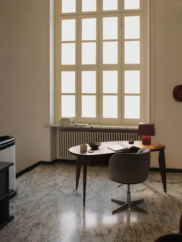 Feve bord 160x86x73 cm - Walnut - Ferm Living
