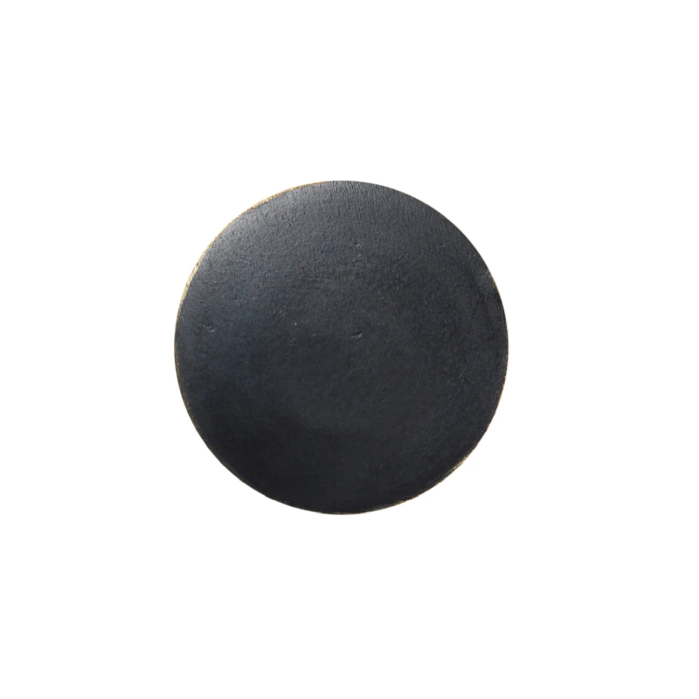 Flat Circle krok svart-mässing, Ø4 cm Ferm Living